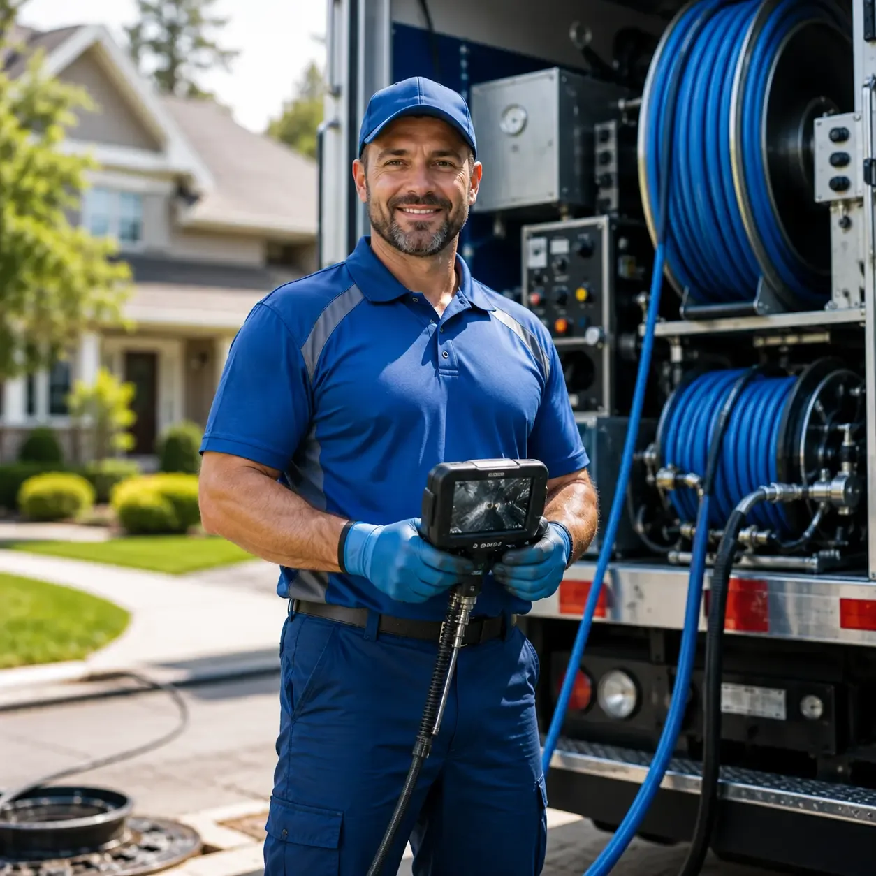 Local outdoor drain cleaning specialists in Albion, IN